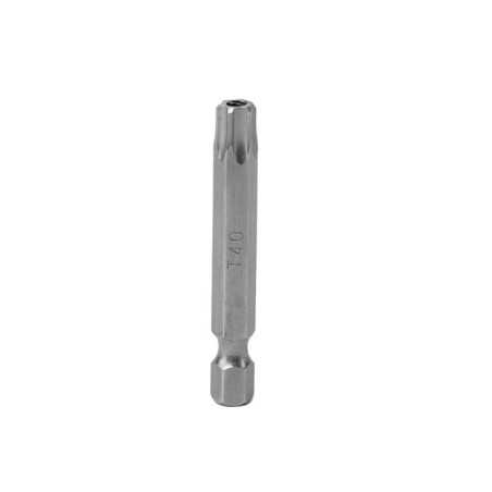 PTS252 Punta Torx seguridad de poder para destornillador hexágono de 1/4" T25 x 2" 5 piezas Surtek