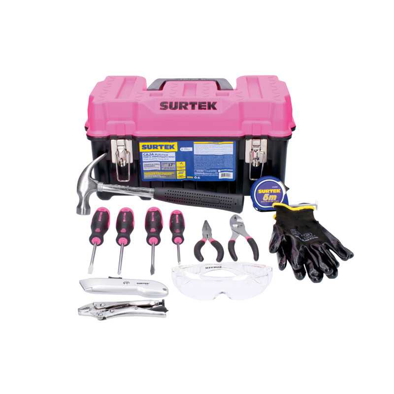 JH13P Juego combinado de herramienta para hogar 13 piezas Surtek JH13P Juego combinado de herramienta para hogar 13 piezas Surtek