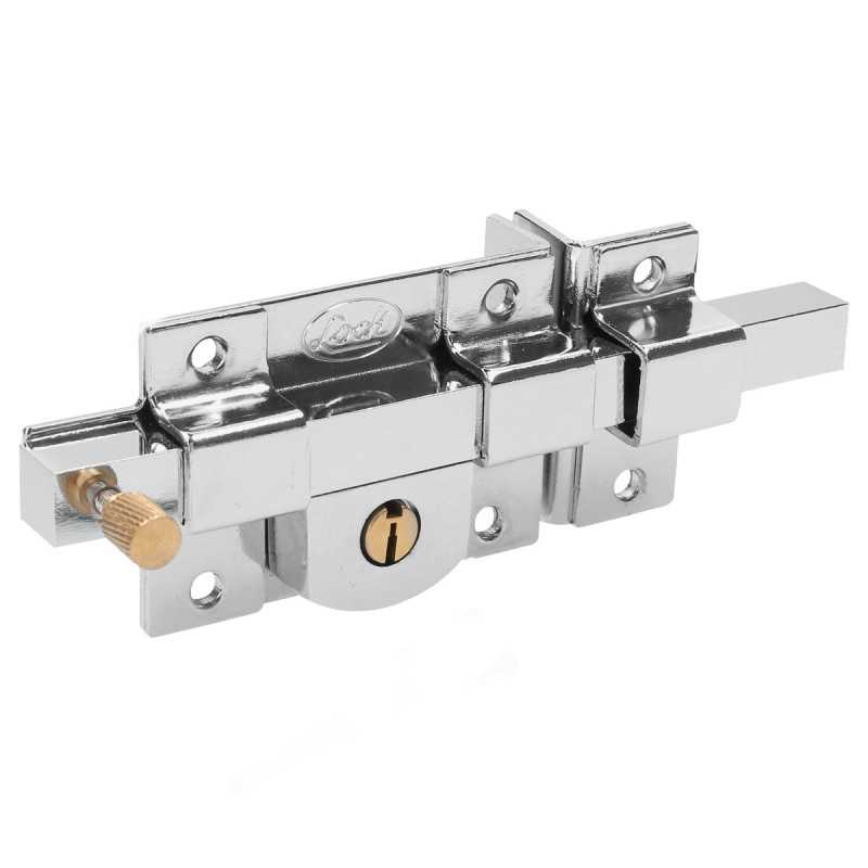 L570ICB Cerradura de barra libre función izquierda cromo brillante llave estándar en caja Lock L570ICB Cerradura de barra libre función izquierda cromo brillante llave estándar en caja Lock