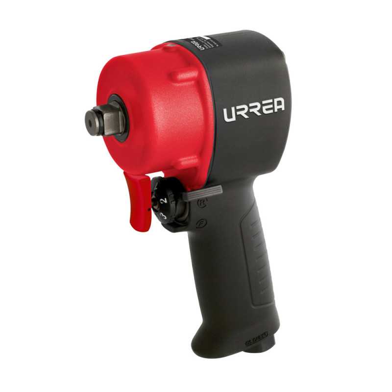 UPX731B Pistola de impacto neumática cuadro de 1/2" 500 Ft-lb composite sistema jumbo hammer Urrea UPX731B Pistola de impacto neumática cuadro de 1/2" 500 Ft-lb composite sistema jumbo hammer Urrea