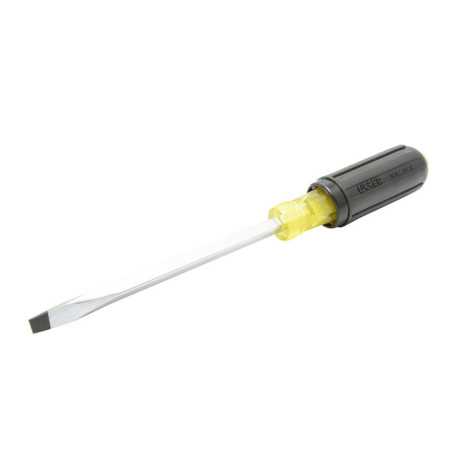 9421 Destornillador con mango cushion grip punta plana barra cuadrada 1/4" x 4" Urrea