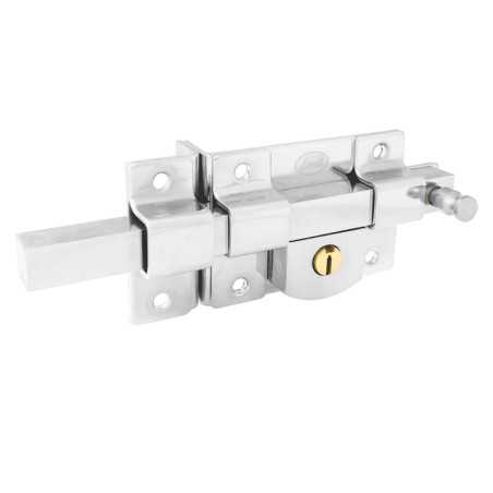 L560ICBB Cerradura de barra fija función izquierda cromo brillante llave estándar blíster Lock