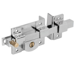 LBA15LA Bisagra alargada de acero latón antiguo 1" x 1.06" Lock