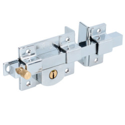 LC60QLB Cilindro europeo 60 mm función doble latón brillante llave de puntos en caja Lock