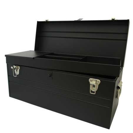D8C20 Caja portaherramientas metálica color negro 23" x 10" x 11" Urrea