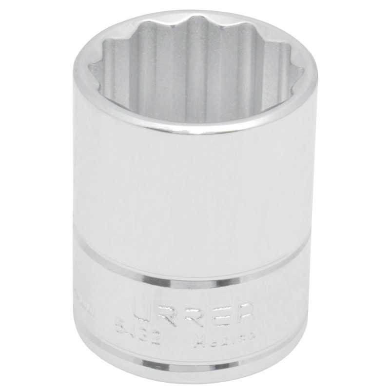 5434 Dado cuadro de 1/2" 12 puntas en pulgadas 1-1/16" Urrea 5434 Dado cuadro de 1/2" 12 puntas en pulgadas 1-1/16" Urrea