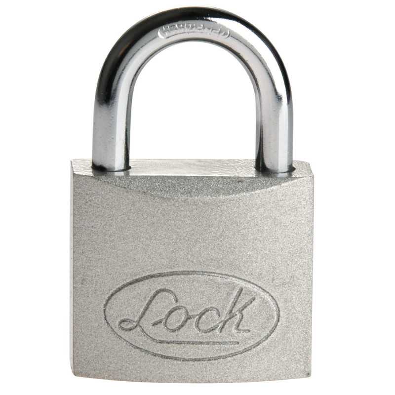 L22L38A Candado de acero largo 38 mm llave estándar en caja Lock