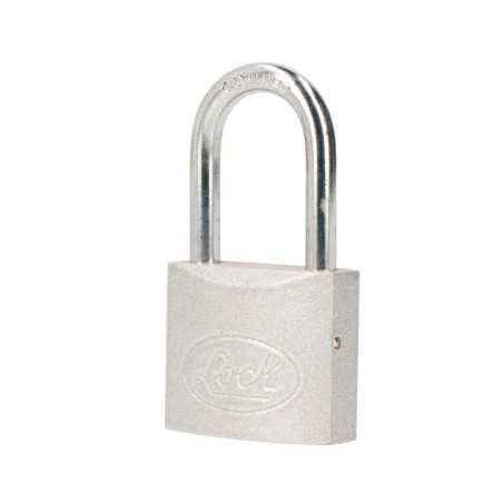 L22L45A Candado de acero largo 45 mm llave estándar en caja Lock