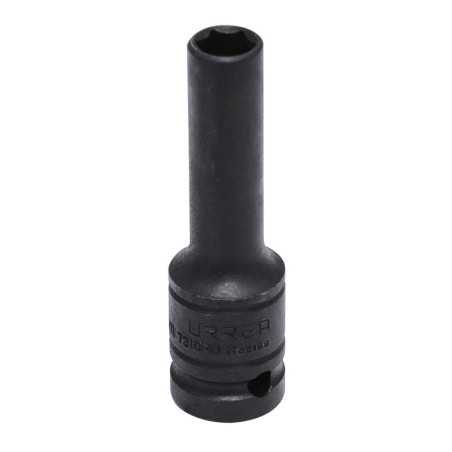 7310MD Dado de impacto largo pared delgada cuadro de 1/2" 6 puntas métrico 10 mm Urrea