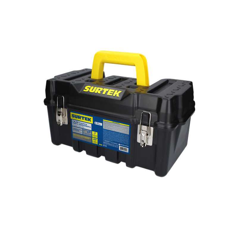 CPS17 Caja portaherramientas plástica 17" x 9" x 8" Surtek