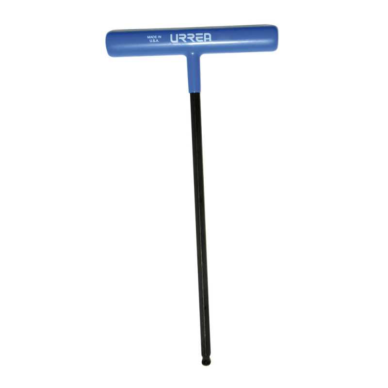 46519LBGP Llave hexagonal larga tipo "T" punta de bola ergonómica métrica 7 mm Urrea 46519LBGP Llave hexagonal larga tipo "T" punta de bola ergonómica métrica 7 mm Urrea