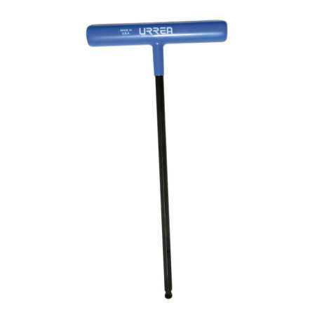 46519LBGP Llave hexagonal larga tipo "T" punta de bola ergonómica métrica 7 mm Urrea