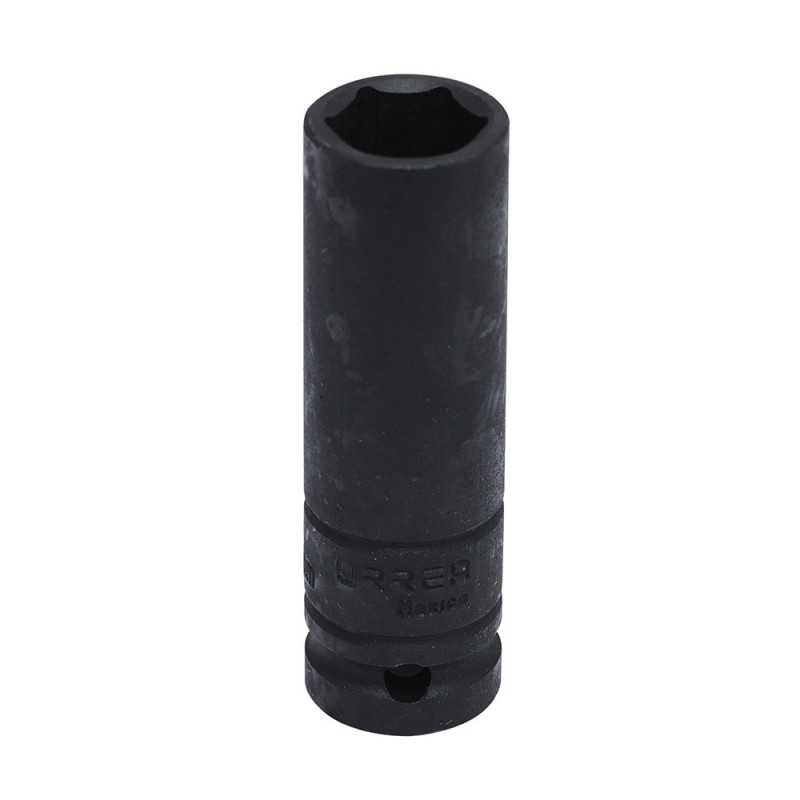 7320MD Dado de impacto largo pared delgada cuadro de 1/2" 6 puntas métrico 20 mm Urrea