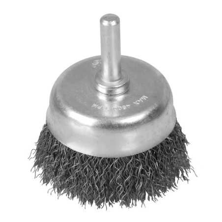 C330 Carda circular alambre delgado 3" x 0.30 con zanco 1/4" Foy