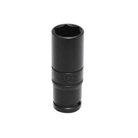 7330HD Dado de impacto largo pared delgada cuadro de 1/2" 6 puntas en pulgadas 15/16" Urrea
