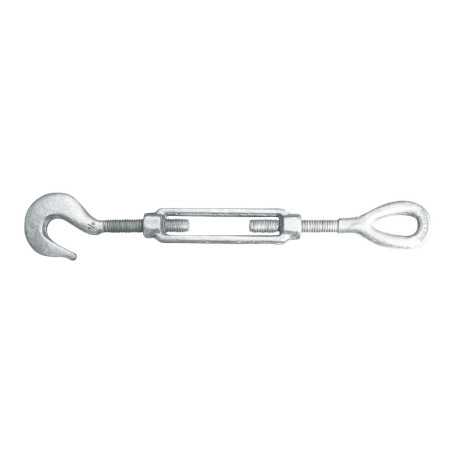 TEN24 Tensor de acero forjado gancho - argolla 1/4" x 4" Surtek