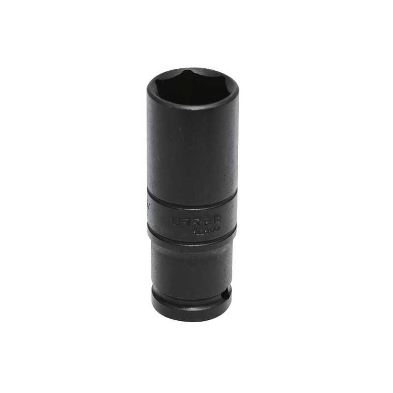 7336HD Dado de impacto largo pared delgada cuadro de 1/2" 6 puntas en pulgadas 1-1/8" Urrea 7336HD Dado de impacto largo pared delgada cuadro de 1/2" 6 puntas en pulgadas 1-1/8" Urrea