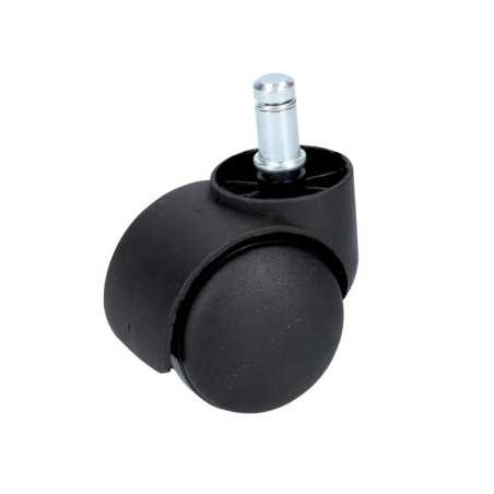 RY5PB Rodaja tipo yoyo de espiga con aro 50 mm Surtek