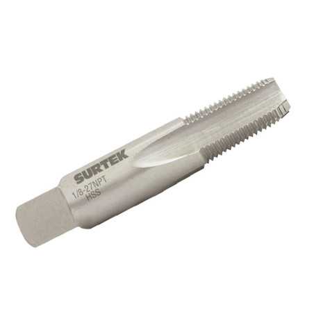 123600 Machuelos de acero de alta velocidad para tubo 1/8-27NPT Surtek