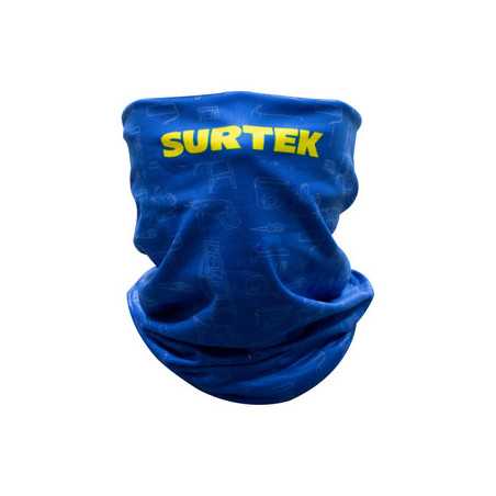 BANCU Bandana de poliéster para cuello color azul Surtek