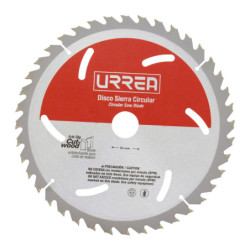 DSM740 Disco para sierra circular para corte de madera 40 dientes 7-1/4" Urrea