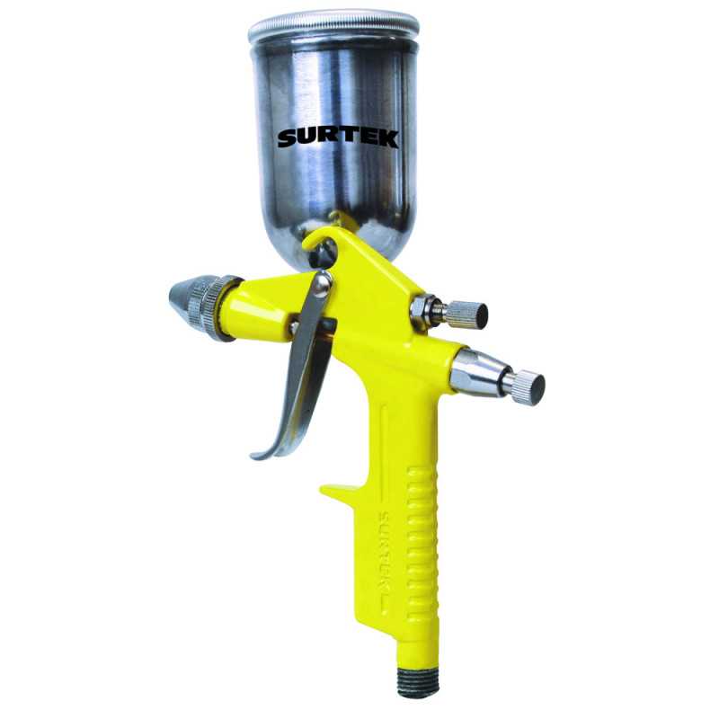 PPG4 Pistola mini para pintar terminados capacidad 125 ml 72 PSI Surtek