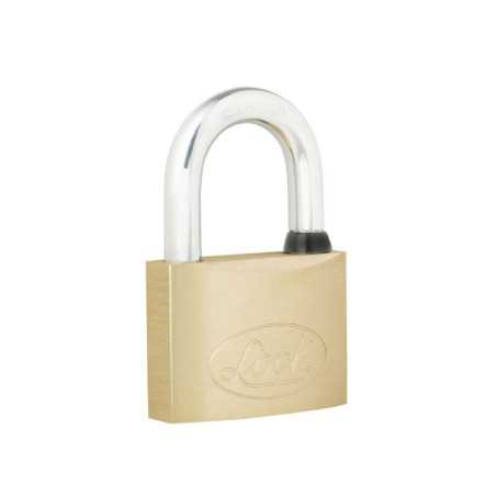 L20S50QB Candado de latón corto 50 mm llave de puntos Lock