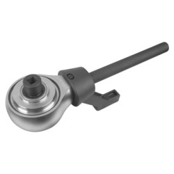 6105B Destornillador de torque microajustable con mango plástico cuadro de 1/4" 0.5-4 in-lb Urrea