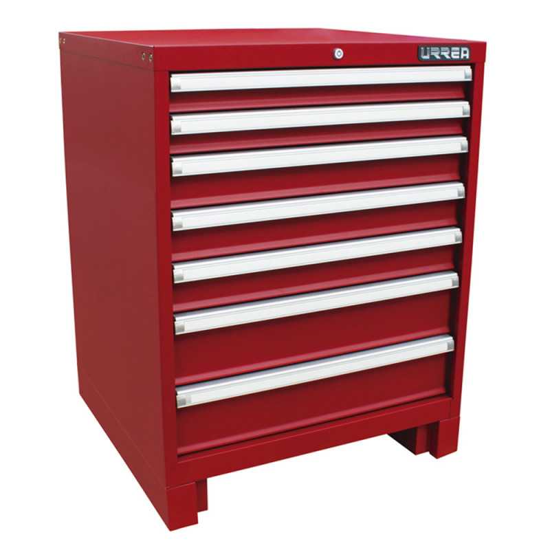 X28F7 Gabinete fijo 7 gavetas 28" serie X Urrea X28F7 Gabinete fijo 7 gavetas 28" serie X Urrea