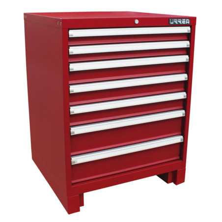X28F7 Gabinete fijo 7 gavetas 28" serie X Urrea