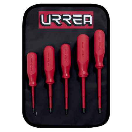 9700C Juego de destornilladores rojos 1000 V combinados 5 piezas Urrea