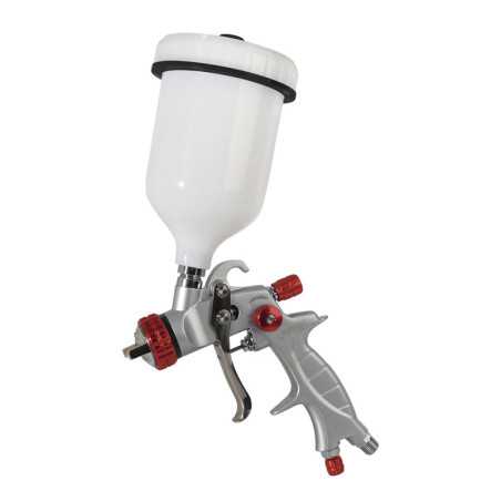 PPG17 Pistola para pintar de gravedad capacidad 600 ml 29 PSI Urrea