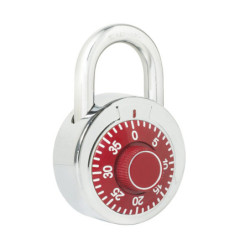 L606C Número 6 bold 4" níquel satinado Lock