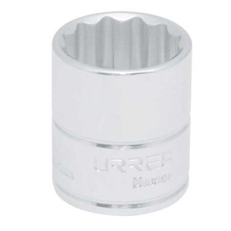 5220 Dado cuadro de 3/8" 12 puntas en pulgadas 5/8" Urrea