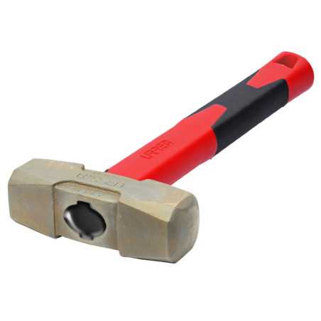 UH68FG Marro de bronce-aluminio antichispa de 4lb con mango corto de fibra de vidrio 14" Urrea
