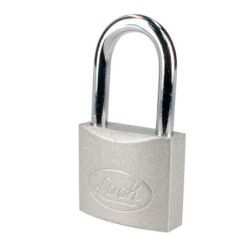 L701CCS Letra C slim 4" níquel satinado Lock