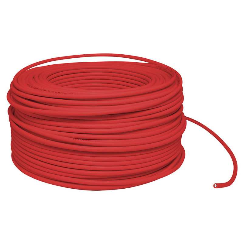 136957 Cable eléctrico THW calibre 14 100 m color rojo Surtek