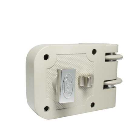 L520IGS Cerradura de sobreponer función puerta corrediza izquierda llave estándar en caja Lock