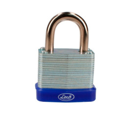 L6808LB Número 8 slim 4" latón brillante Lock