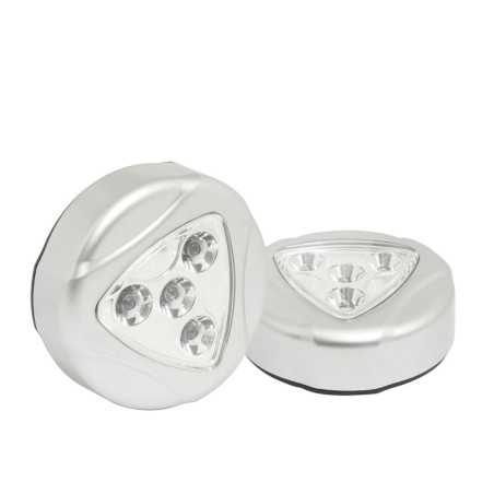 136029 Lámpara de LED para clóset 3 pilas "AAA" 2 piezas 30 lm Surtek