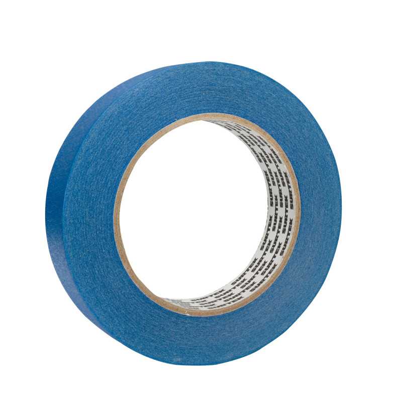 138082 Cinta masking tape azul para enmascarar 1" x 50 m Surtek