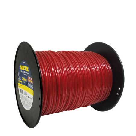 130802 Nailon para desbrozadora en carrete 2.7 mm x 224 m Surtek