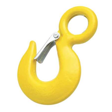 GAN01 Gancho de ojo con seguro 3/4" Surtek