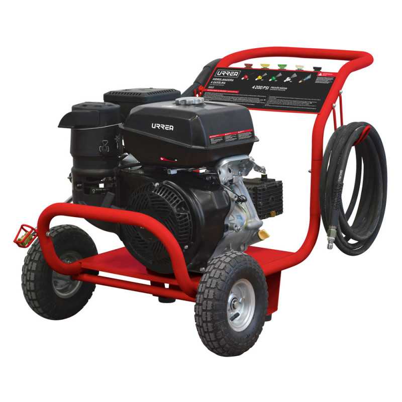 HG914 Hidrolavadora a gasolina 4200 PSI 14 HP Urrea