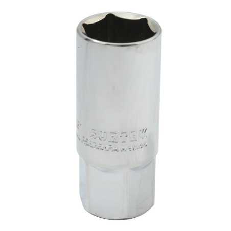 F5826HPA Dado para bujía con neopreno en pulgadas cuadro 1/2" 6 puntas 13/16" Surtek