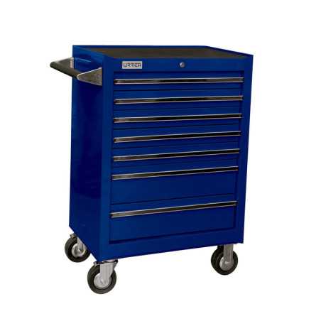 X27M7A Gabinete móvil 7 gavetas 27" azul serie X Urrea