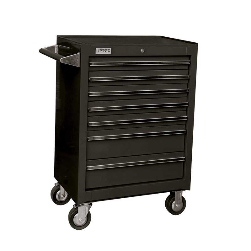 X27M7N Gabinete móvil 7 gavetas 27" negro serie X Urrea