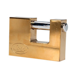 LBC20LB Bisagra cuadrada perno suelto de acero latón brillante 2" x 2" Lock