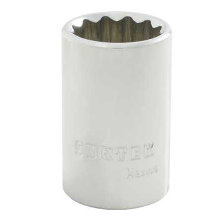 F5817M Dado métrico cuadro de 1/2" 12 puntas 17 mm Surtek
