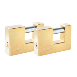 LM200LBB Mirilla para puerta latón brillante Lock